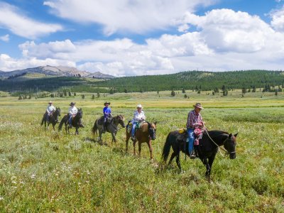 Horseback Riding in Yellowstone National Park